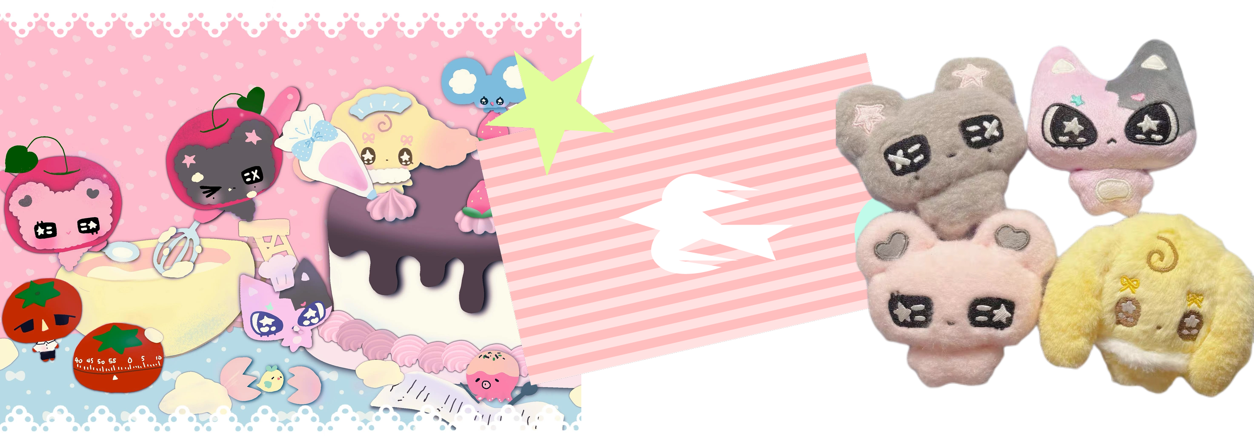 NemoZ character world and plush lineup